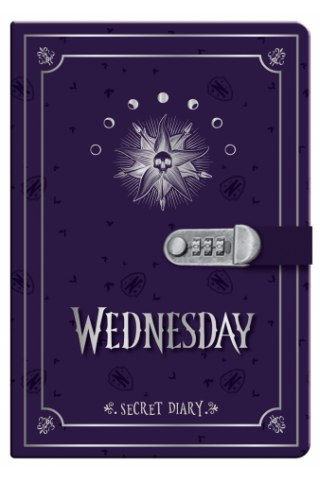 Σημειωματάριο με κλειδαριά - Wednesday 