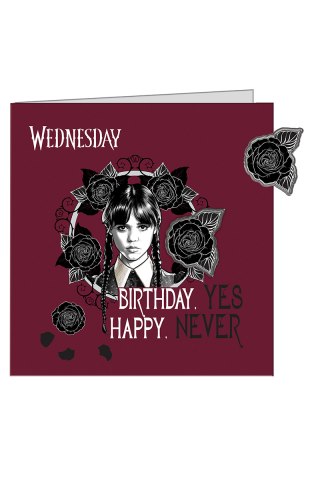 Ευχετήρια κάρτα με pin - Wednesday 2