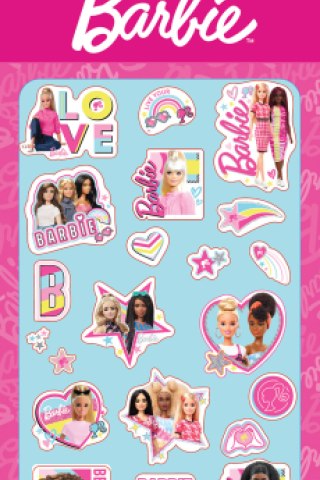 Αυτοκόλλητα Γυαλιστερά - Barbie 1