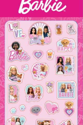 Αυτοκόλλητα Γυαλιστερά - Barbie 2