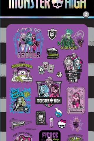 Αυτοκόλλητα Puffy  - Monster High 2