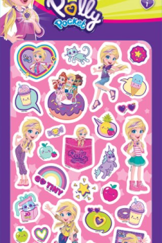 Αυτοκόλλητα Puffy  - Polly Pocket 1