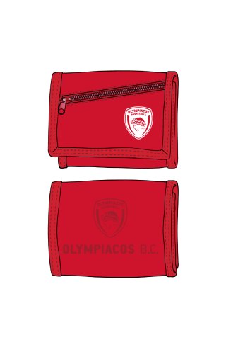 Πορτοφόλι - Ολυμπιακός μπάσκετ 1 / κόκκινο