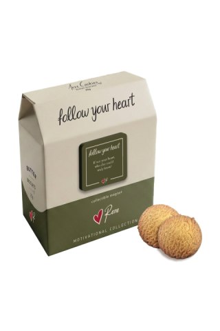 Μπισκότα Ρενέ Love Cookies Motivational - follow your heart 