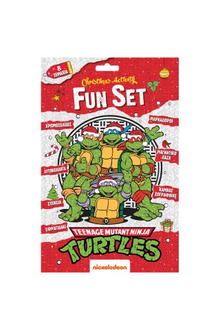 Christmas Activity Fun Set - Χελωνονιντζάκια 