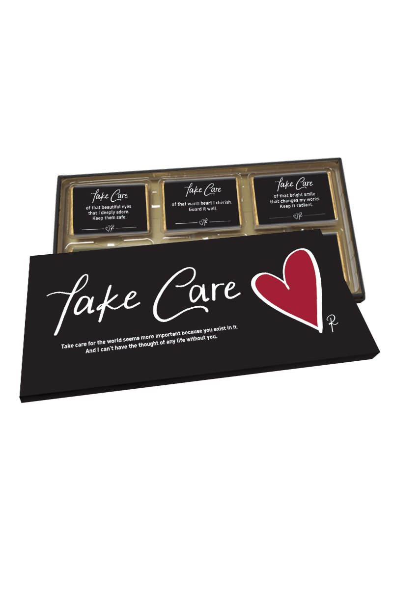 ΣΟΚΟΛΑΤΑΚΙΑ ΡΕΝΕ LOVE WORDS - TAKE CARE