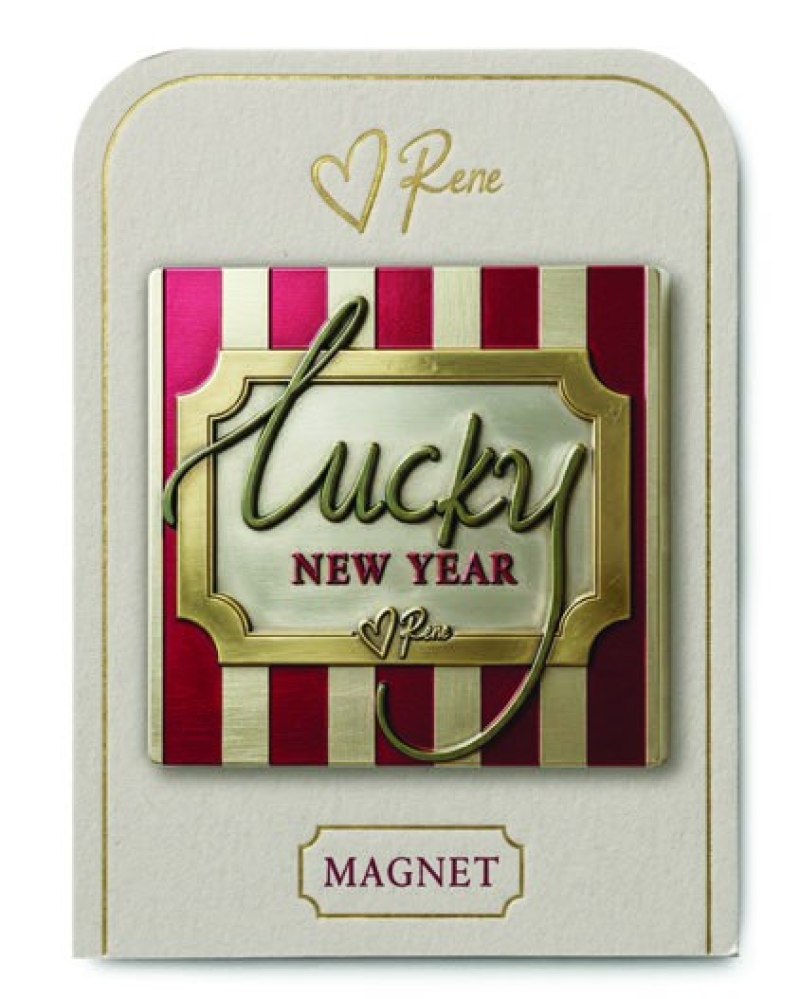 Μαγνητάκι Rene - Xmas Lucky New Year