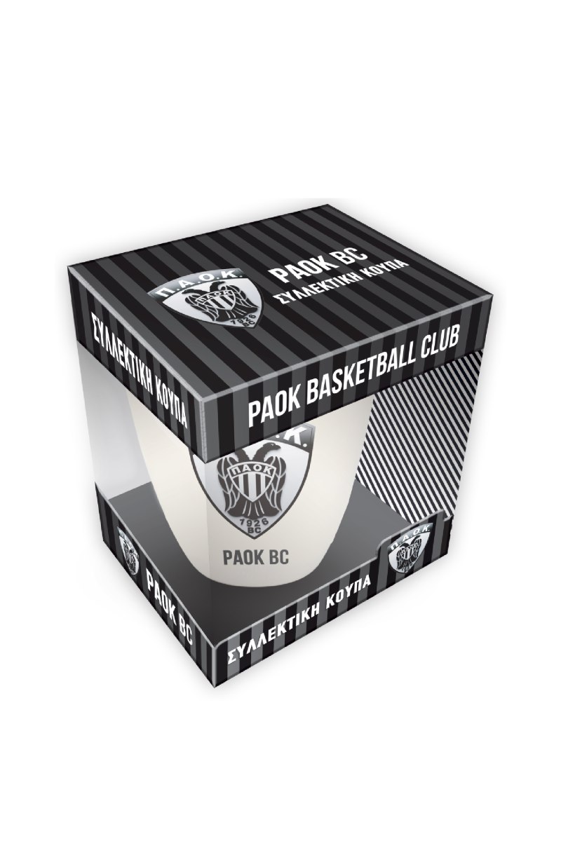 Κούπα deluxe - ΠΑΟΚ Μπάσκετ 1 / Όλοι Μαζί (συσκ)